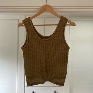 Madewell Cropped Knot Tank
